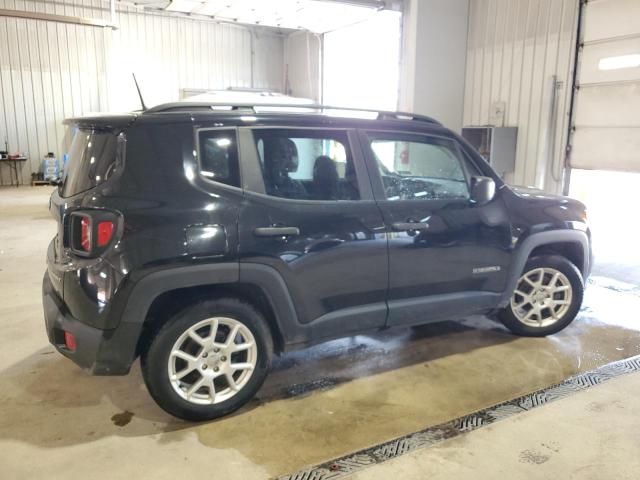 ZACNJAAB2LPL05438 - 2020 JEEP RENEGADE SPORT BLACK photo 3