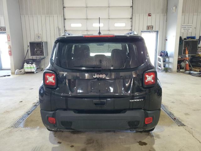 ZACNJAAB2LPL05438 - 2020 JEEP RENEGADE SPORT BLACK photo 6