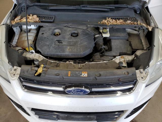 1FMCU9H92DUC37883 - 2013 FORD ESCAPE SEL WHITE photo 11