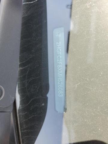 2HGFC2F8XMH526083 - 2021 HONDA CIVIC SPORT 蓝色 照片 12