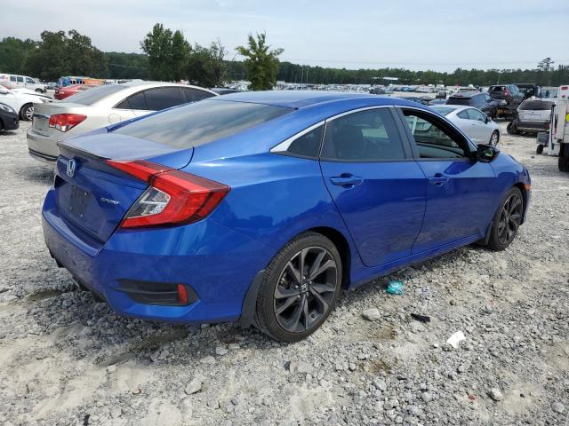 2HGFC2F8XMH526083 - 2021 HONDA CIVIC SPORT 蓝色 照片 3