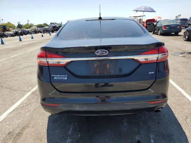 3FA6P0PU5JR110290 - 2018 FORD FUSION SE PHEV BLACK photo 6