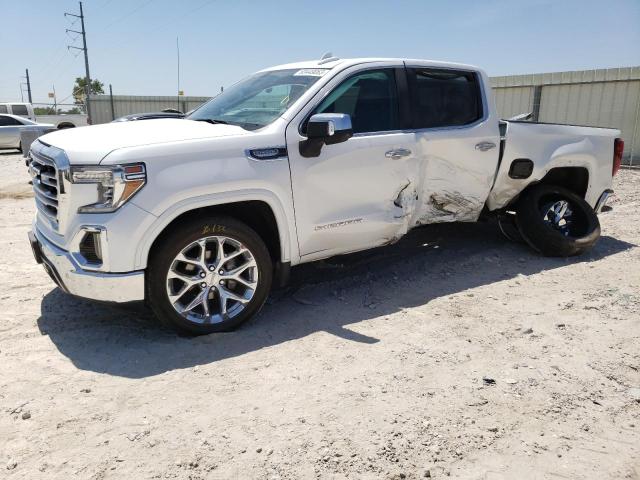 3GTP8DED4LG359622 - 2020 GMC SIERRA C1500 SLT WHITE photo 1