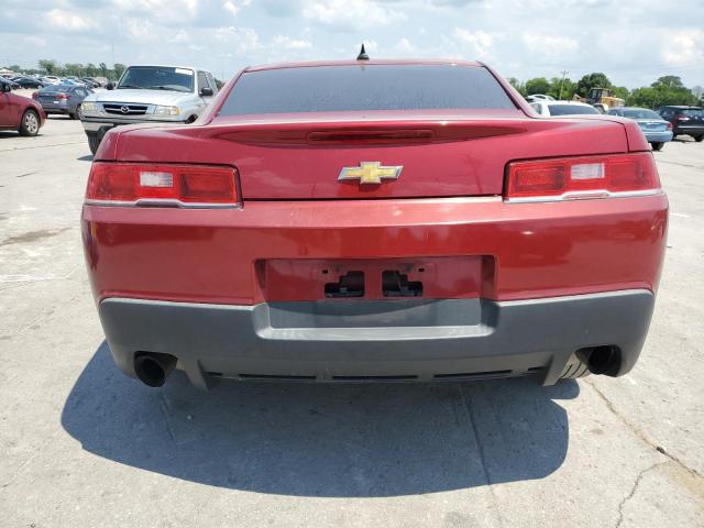 2G1FD1E32F9182377 - 2015 CHEVROLET CAMARO LT RED photo 6