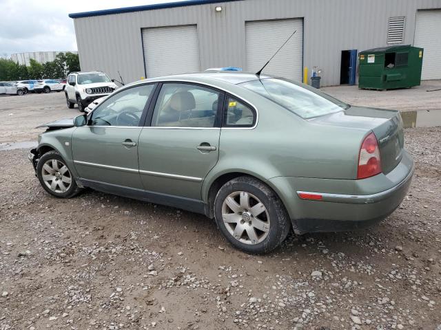WVWRH63B92P296243 - 2002 VOLKSWAGEN PASSAT GLX Yaşıl foto 2