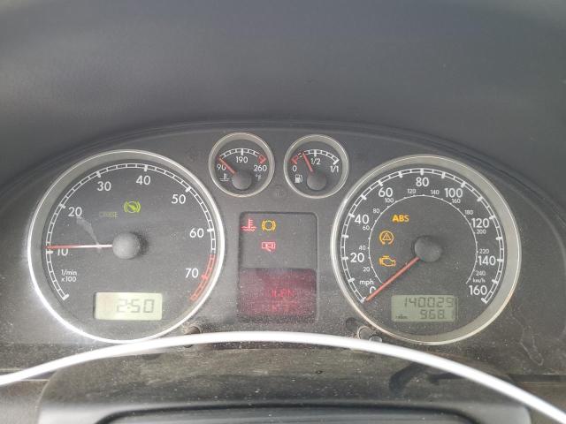 WVWRH63B92P296243 - 2002 VOLKSWAGEN PASSAT GLX Yaşıl foto 9