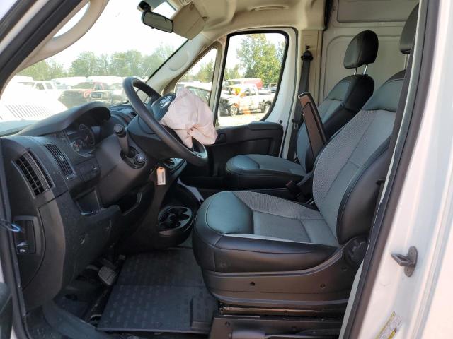3C6LRVDG5ME521842 - 2021 RAM PROMASTER 2500 HIGH WHITE photo 7