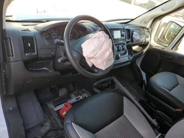 3C6LRVDG5ME521842 - 2021 RAM PROMASTER 2500 HIGH WHITE photo 8