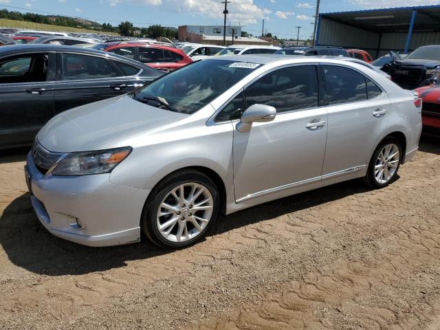 JTHBB1BA4A2015572 - 2010 LEXUS HS 250H SILVER photo 1