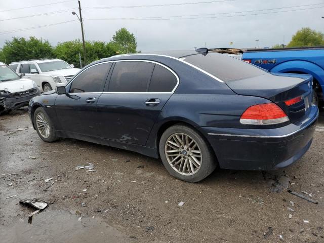 WBAGN63585DS59889 - 2005 BMW 745 LI BLUE photo 2