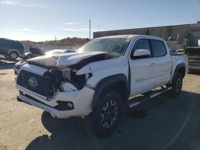 3TMAZ5CN4KM092616 - 2019 TOYOTA TACOMA DOUBLE CAB 白色 照片 2