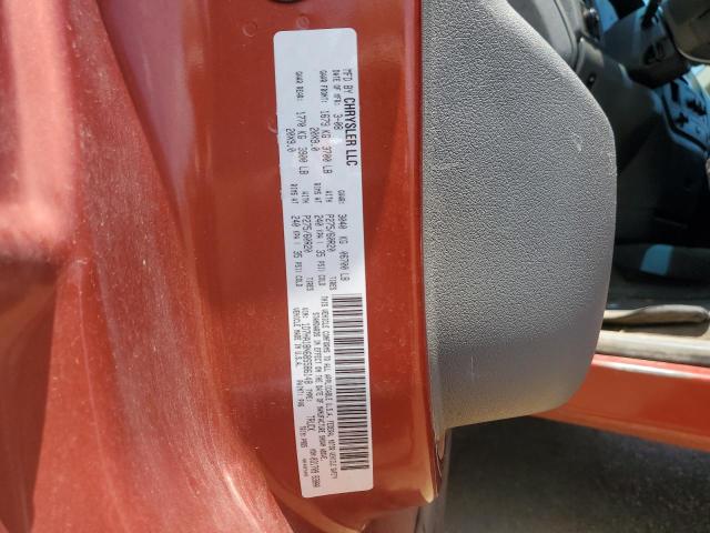 1D7HA18N68S586148 - 2008 DODGE RAM 1500 ST ORANGE photo 12