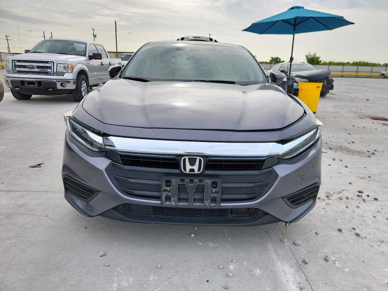 19XZE4F5XKE031477 - 2019 HONDA INSIGHT EX GRAY photo 5