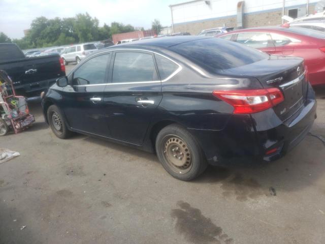 3N1AB7AP1GY281568 - 2016 NISSAN SENTRA S BLACK photo 2