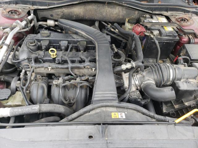 3FAHP06Z07R126427 - 2007 FORD FUSION S BURGUNDY photo 11