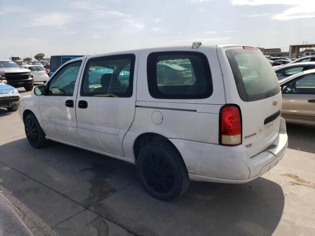 1GBDV13W98D116010 - 2008 CHEVROLET UPLANDER INCOMPLETE WHITE photo 2