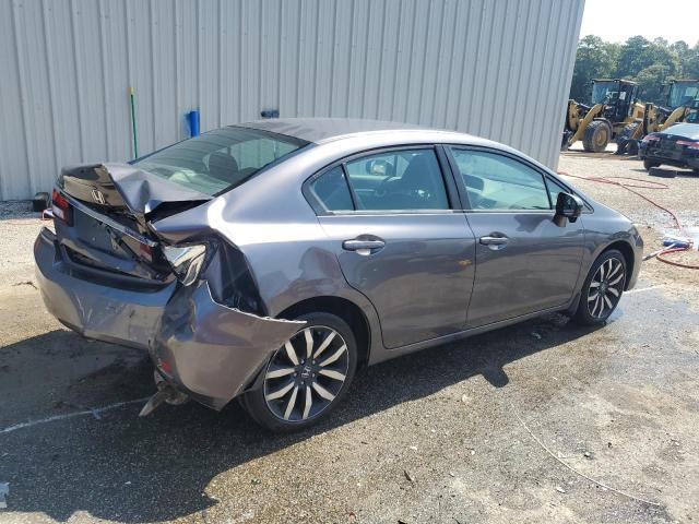 19XFB2F93FE048212 - 2015 HONDA CIVIC EXL ნაცრისფერი ფოტო 3