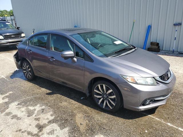 19XFB2F93FE048212 - 2015 HONDA CIVIC EXL ნაცრისფერი ფოტო 4