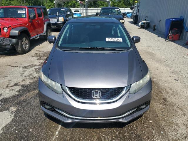 19XFB2F93FE048212 - 2015 HONDA CIVIC EXL ნაცრისფერი ფოტო 5