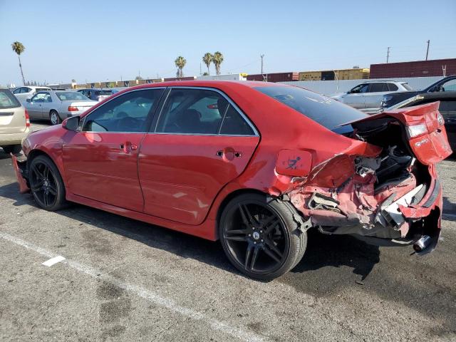 4T1BF1FK7CU583813 - 2012 TOYOTA CAMRY BASE წითელი ფოტო 2