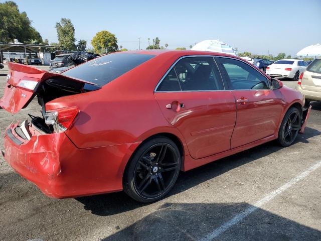 4T1BF1FK7CU583813 - 2012 TOYOTA CAMRY BASE წითელი ფოტო 3