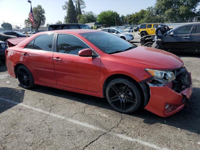 4T1BF1FK7CU583813 - 2012 TOYOTA CAMRY BASE წითელი ფოტო 4