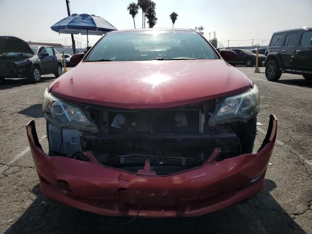 4T1BF1FK7CU583813 - 2012 TOYOTA CAMRY BASE წითელი ფოტო 5