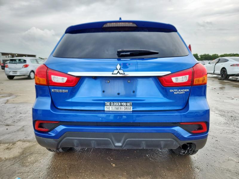 JA4AP3AU5KU028918 - 2019 MITSUBISHI OUTLANDER ES BLUE photo 6