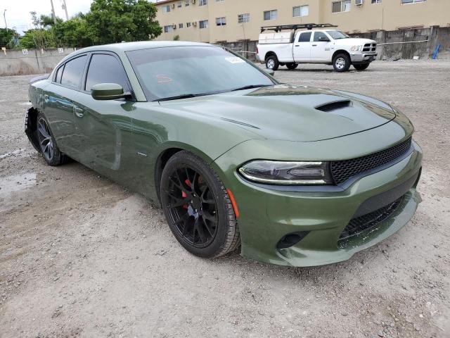 2C3CDXGJ9JH163577 - 2018 DODGE CHARGER R/T 392 GREEN photo 1