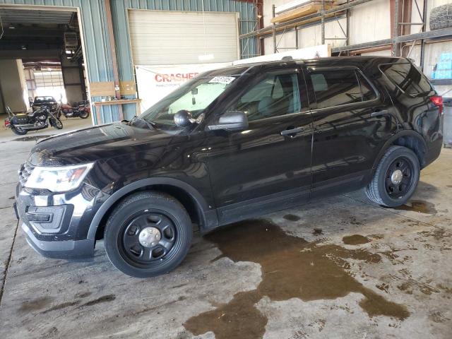 1FM5K8AR5HGD59046 - 2017 FORD EXPLORER POLICE INTERCEPTOR BLACK photo 1