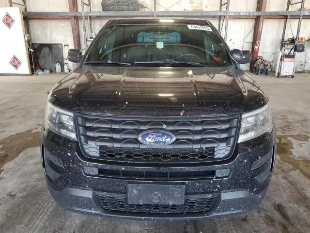 1FM5K8AR5HGD59046 - 2017 FORD EXPLORER POLICE INTERCEPTOR BLACK photo 5