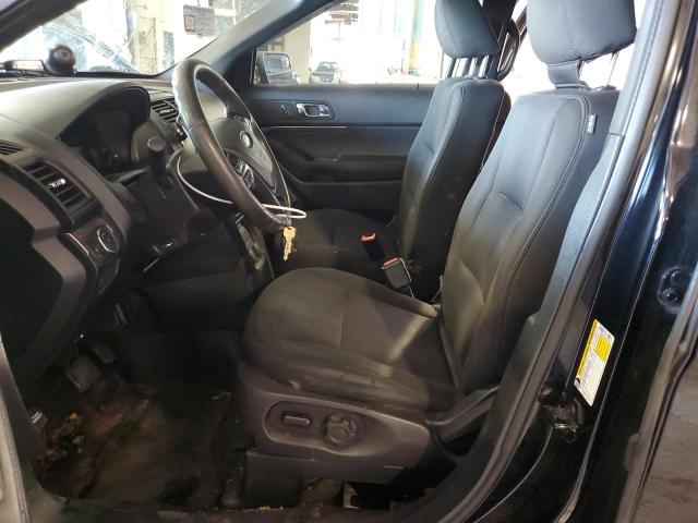 1FM5K8AR5HGD59046 - 2017 FORD EXPLORER POLICE INTERCEPTOR BLACK photo 7