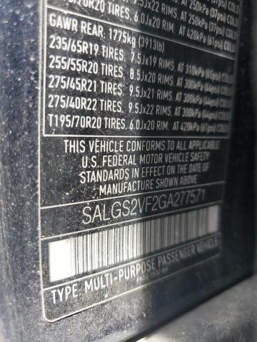 SALGS2VF2GA277571 - 2016 LAND ROVER RANGE ROVE HSE BLUE photo 13