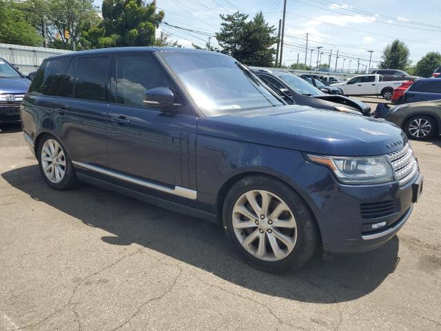 SALGS2VF2GA277571 - 2016 LAND ROVER RANGE ROVE HSE BLUE photo 4