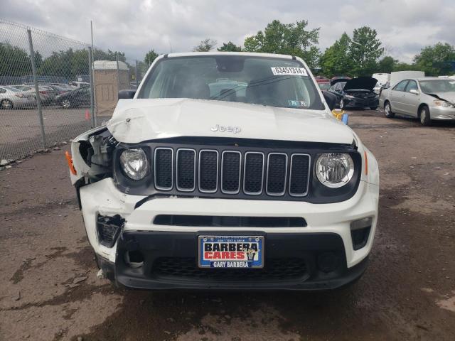 ZACNJDA10NPN66000 - 2022 JEEP RENEGADE SPORT WHITE photo 5