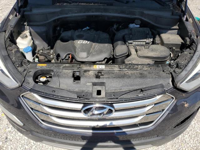 5XYZU3LB1FG263885 - 2015 HYUNDAI SANTA FE S ნაცრისფერი ფოტო 12