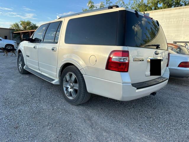 1FMFK19587LA79611 - 2007 FORD EXPEDITION EL LIMITED WHITE photo 3