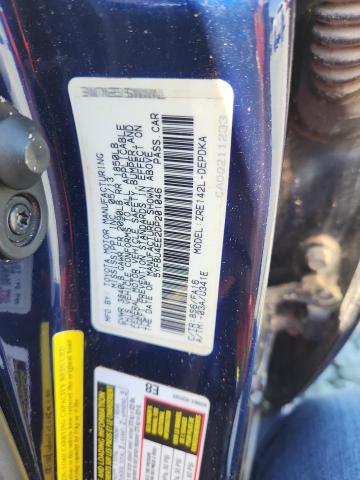 5YFBU4EE2DP201046 - 2013 TOYOTA COROLLA BASE Mavi fotoğraf 12