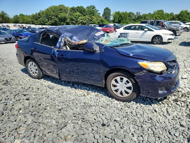 5YFBU4EE2DP201046 - 2013 TOYOTA COROLLA BASE Mavi fotoğraf 4