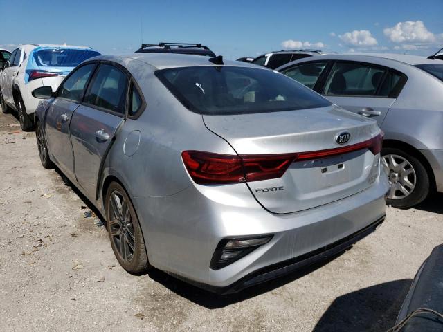 3KPF34AD7KE016426 - 2019 KIA FORTE GT LINE SILVER photo 3