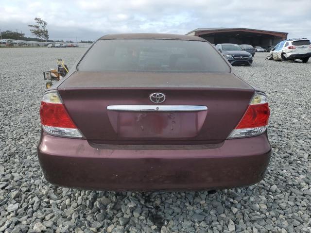 4T1BF30K85U106735 - 2005 TOYOTA CAMRY LE PURPLE photo 6