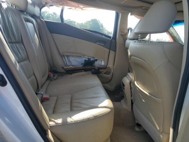 5KBCP3F89AB013678 - 2010 HONDA ACCORD EXL WHITE photo 10