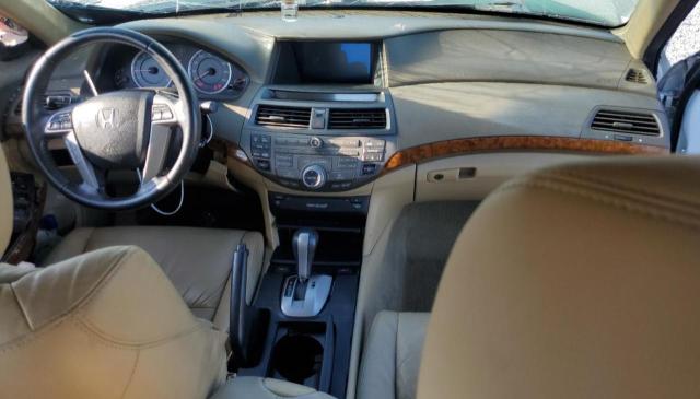 5KBCP3F89AB013678 - 2010 HONDA ACCORD EXL WHITE photo 8