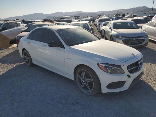 55SWF6EBXHU179519 - 2017 MERCEDES-BENZ C 43 4MATIC AMG WHITE photo 4