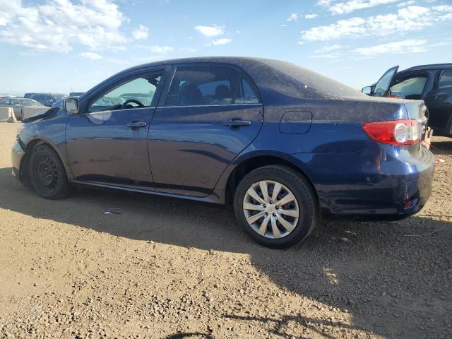 5YFBU4EE3DP218079 - 2013 TOYOTA COROLLA BASE Կապույտ լուսանկար 2