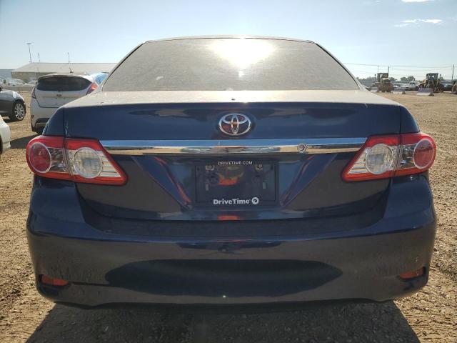 5YFBU4EE3DP218079 - 2013 TOYOTA COROLLA BASE Կապույտ լուսանկար 6