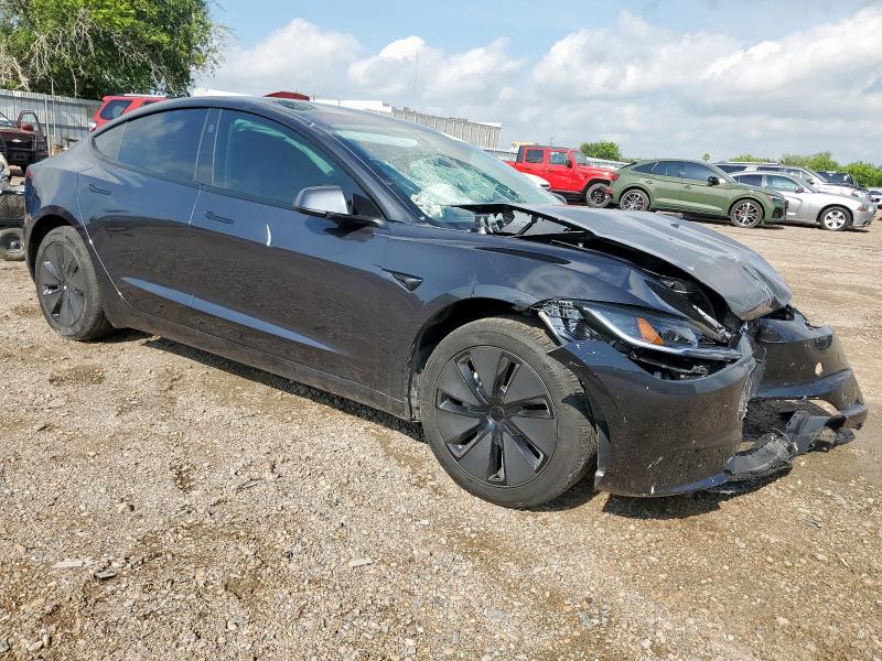 5YJ3E1EA5SF989293 - 2025 TESLA MODEL 3 Boz foto 4