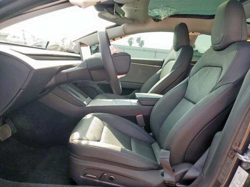 5YJ3E1EA5SF989293 - 2025 TESLA MODEL 3 Boz foto 7