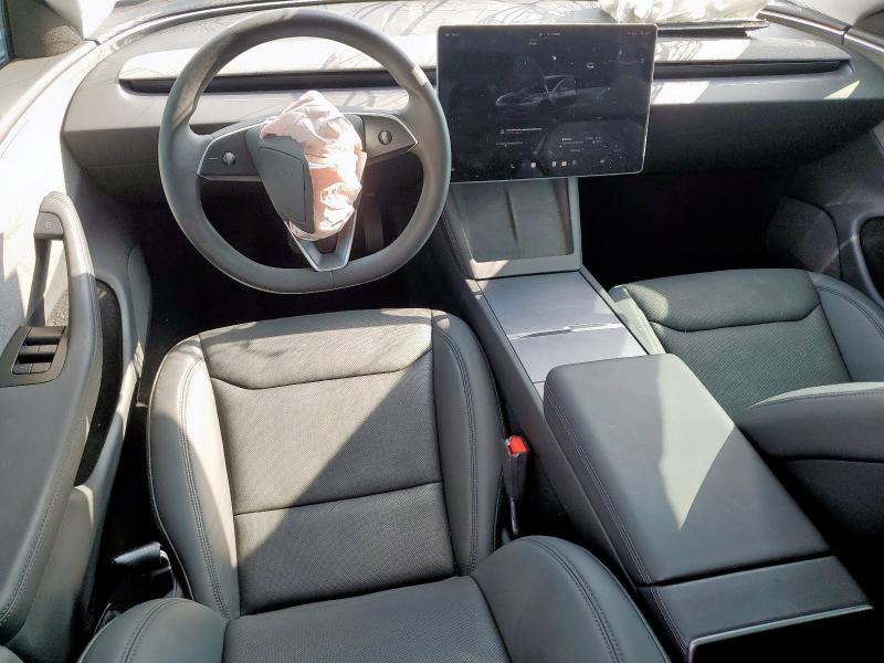 5YJ3E1EA5SF989293 - 2025 TESLA MODEL 3 Boz foto 8