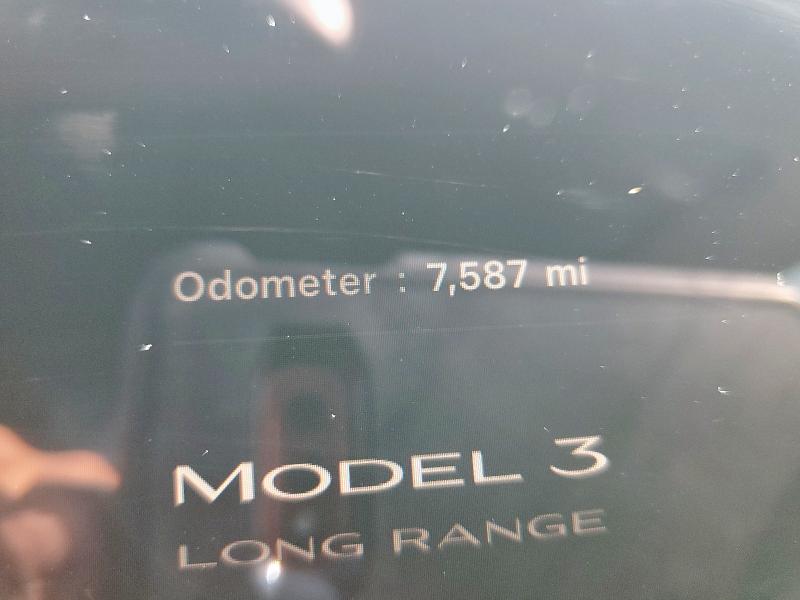 5YJ3E1EA5SF989293 - 2025 TESLA MODEL 3 Boz foto 9